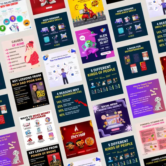 5,000+ Social Media Templates