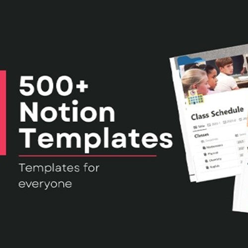 500+ Notion Templates