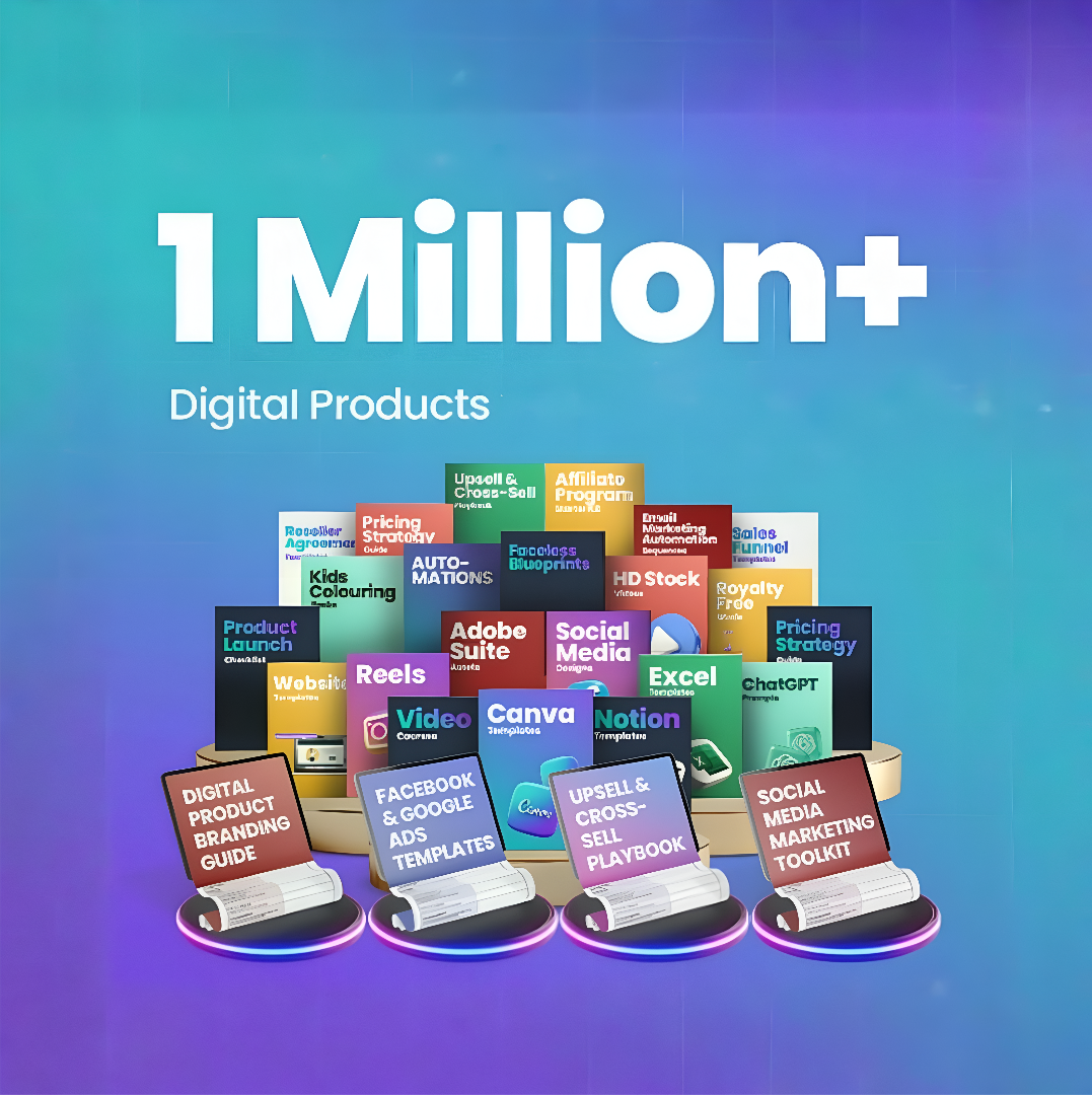 1 Million+ All in One Digital Assets Bundle