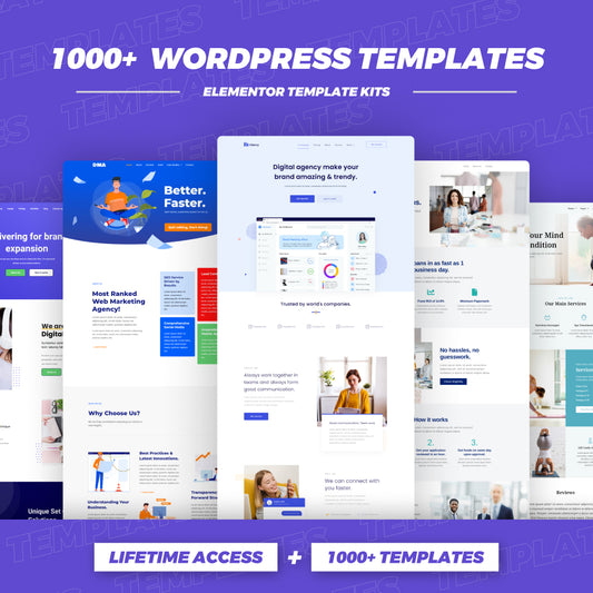 1000+ WordPress Landing Pages Bundles
