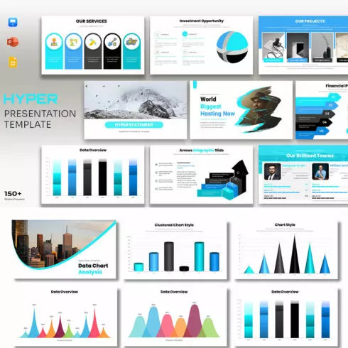 200,000+ PowerPoint Template Bundles