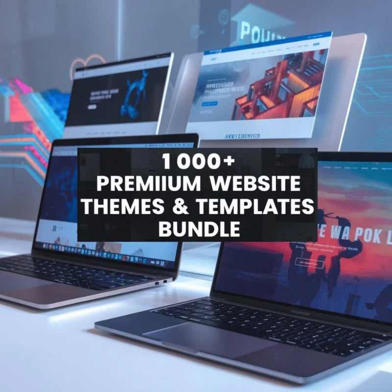1000+ Website Themes HTML 5, CSS, PHP, WordPress Bundles