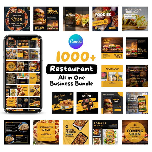 Canva - Restaurant Template Collection